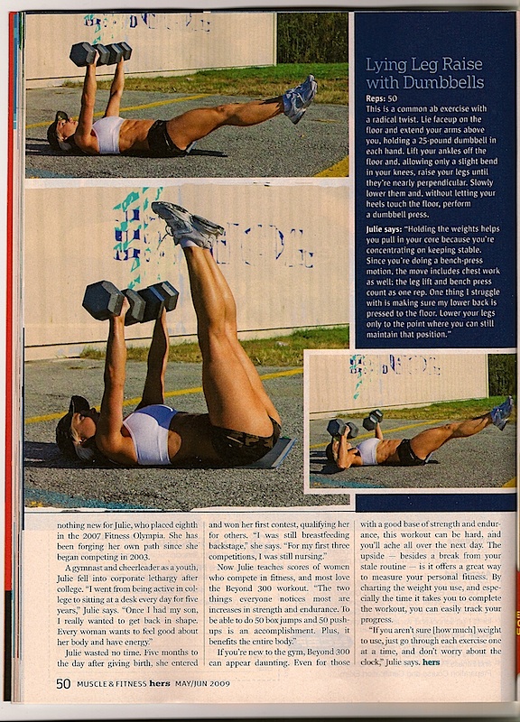 Muscle and Fitness - Beyond 300 Workout