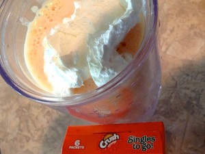 UMP Orange Creamsicle Protein Shake