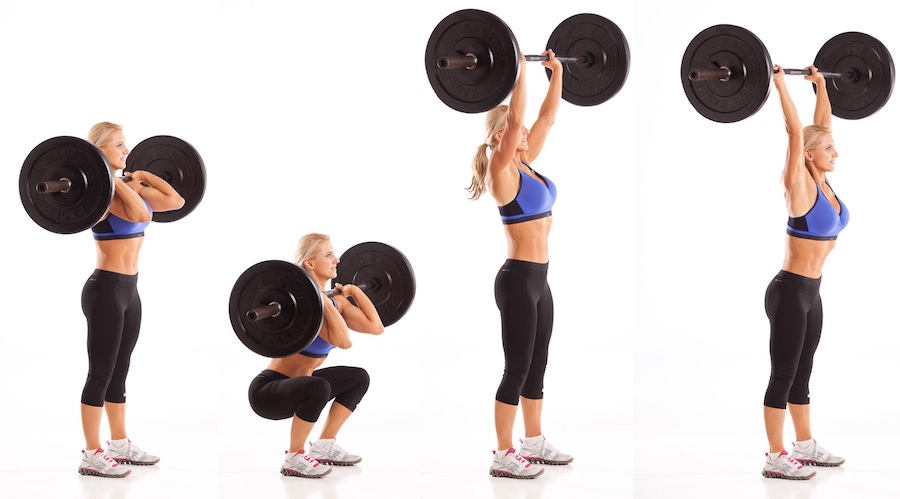 Crossfit Barbell Thrusters