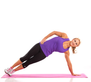 Ab Workout Side Plank Pulses